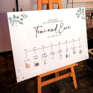 Wedding signage